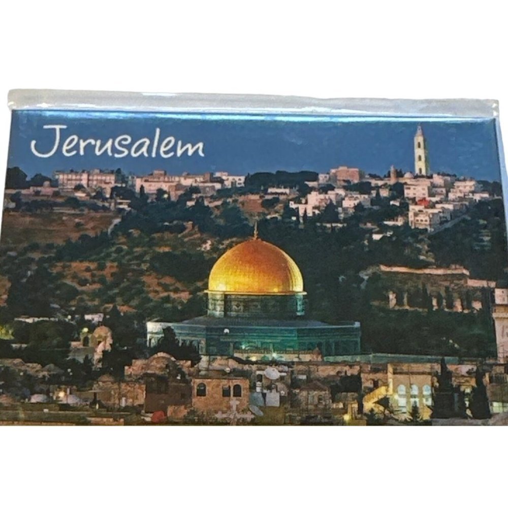 Jerusalem, Old City, Dome of the Rock Souvenir Magnet New Sku 2590